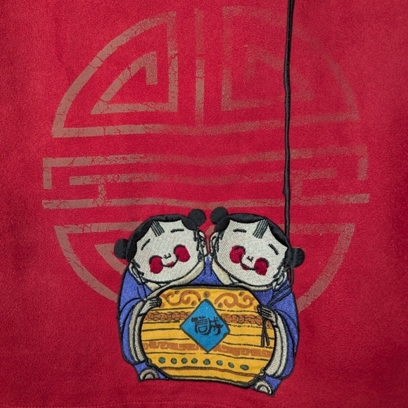 Chico's size 3 button down shirt with embroidery - Picture 9 of 13